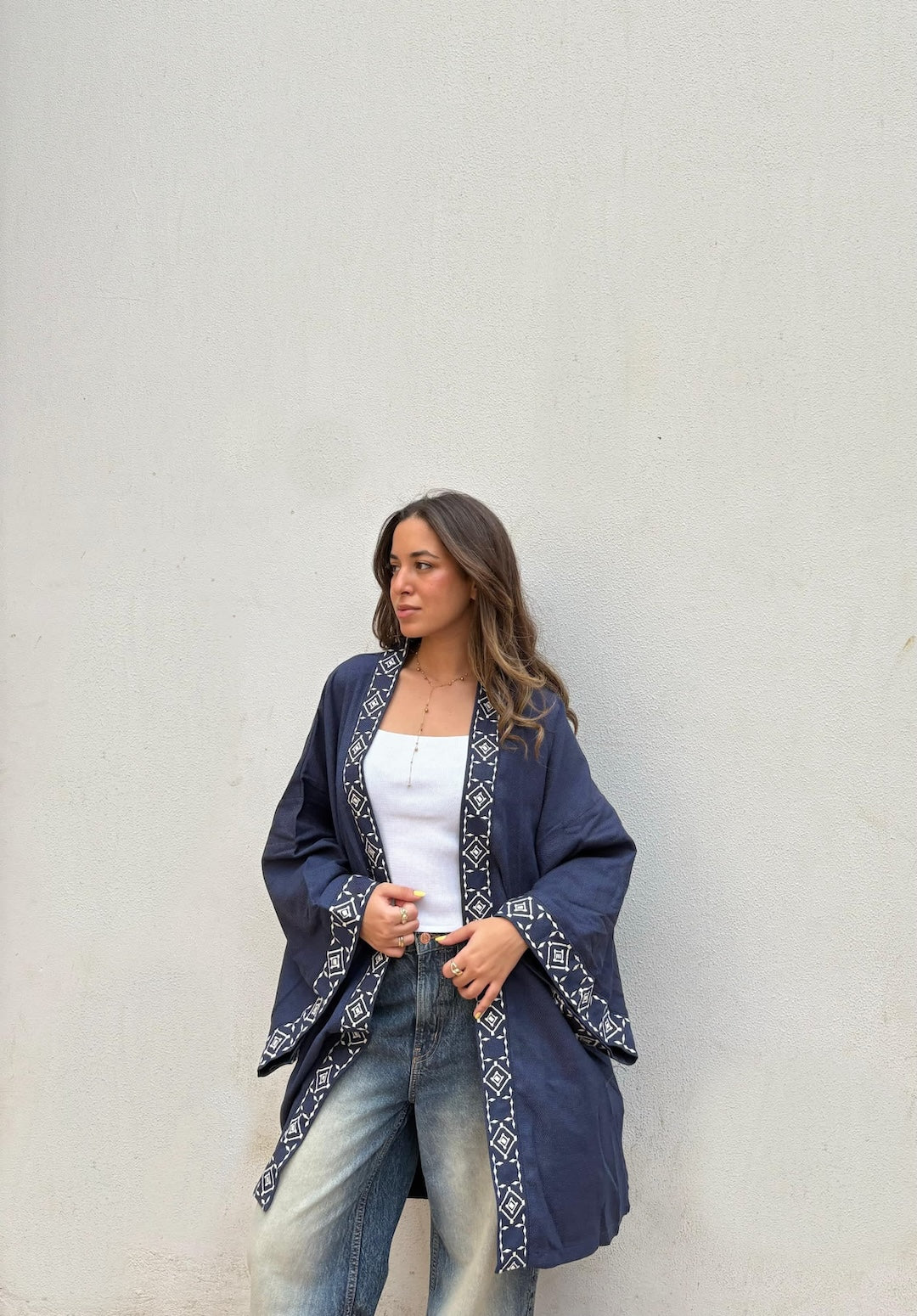 Image of Storyteller Embroidered Kimono